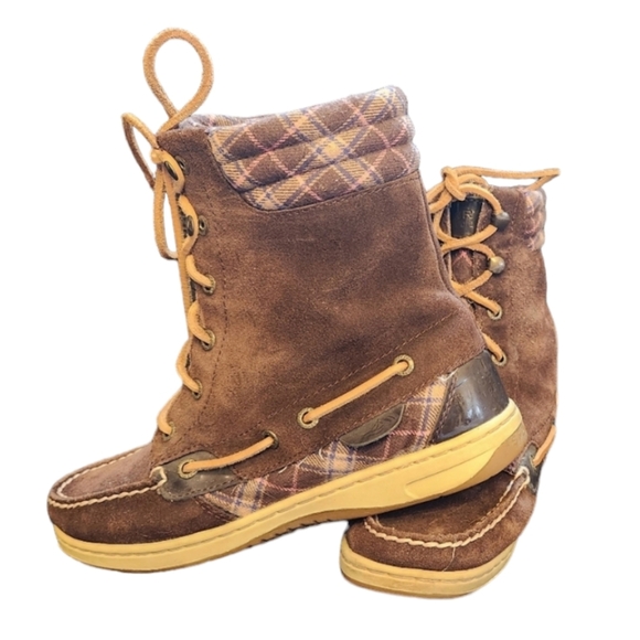 Sperry Lace Up Boots - Picture 1 of 9
